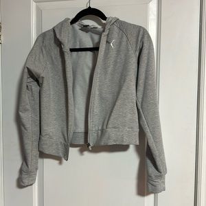 PUMA cropped zip sweater with hoodie - 5 for $20 for items marked with ⭐️